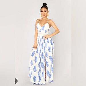 Fashion nova holy slit maxi dress